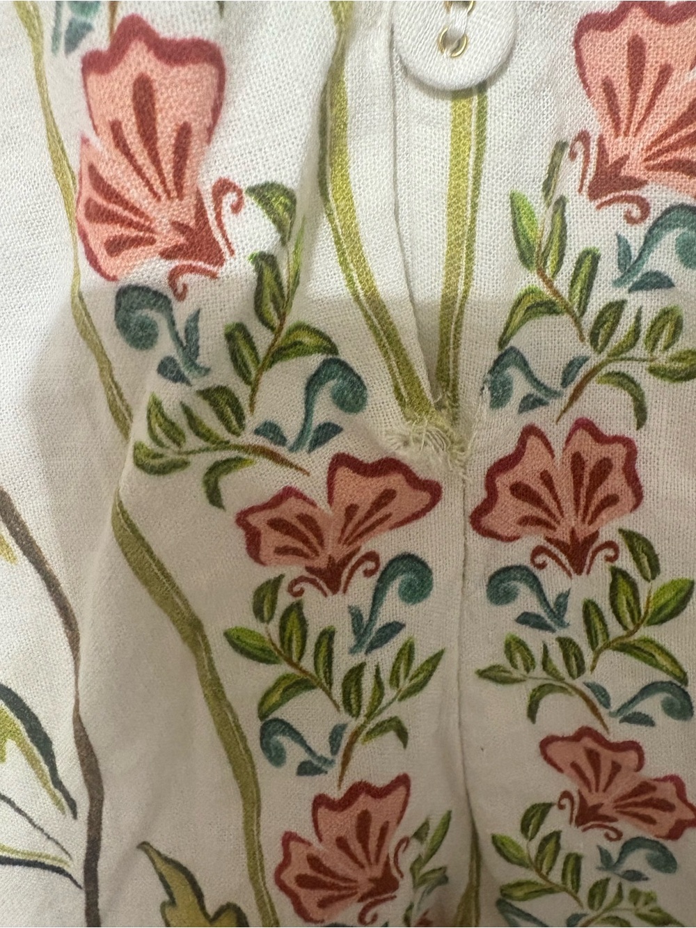 FARM Rio White Embroidered Floral Short Jumpsuit - Picture 8 of 8